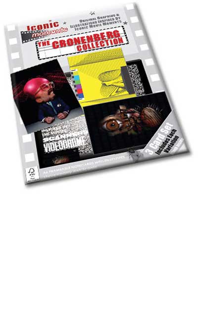 David Cronenberg 3 Card Set